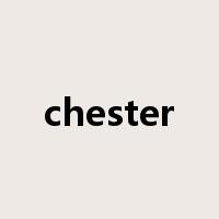 chester是什么意思