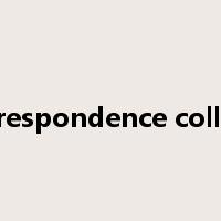 correspondence college是什么意思