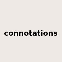 connotations是什么意思