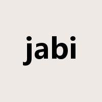 jabi是什么意思