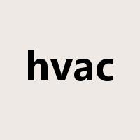 hvac是什么意思