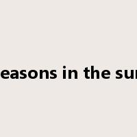 seasons in the sun是什么意思