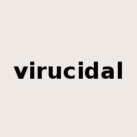 virucidal是什么意思