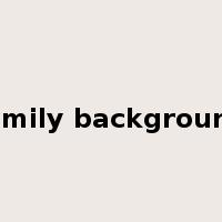 family background是什么意思