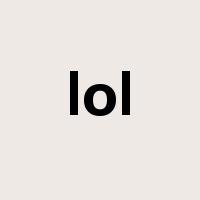 lol是什么意思