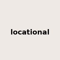 locational是什么意思