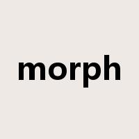 morph是什么意思