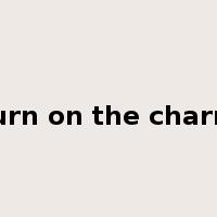 turn on the charm是什么意思