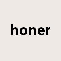 honer是什么意思