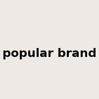 popular brand是什么意思