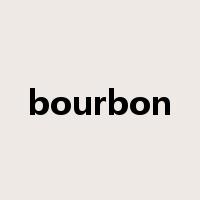 bourbon是什么意思