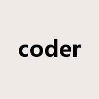 coder是什么意思
