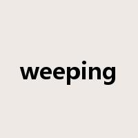 weeping是什么意思