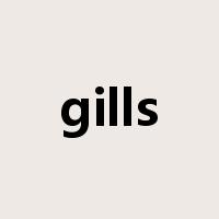 gills是什么意思