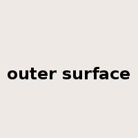 outer surface是什么意思