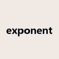 exponent是什么意思