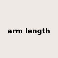 arm length是什么意思