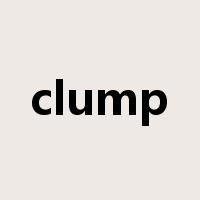 clump是什么意思