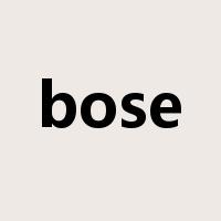 bose是什么意思