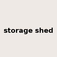storage shed是什么意思