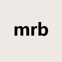 mrb是什么意思