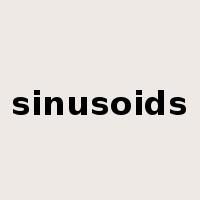 sinusoids是什么意思
