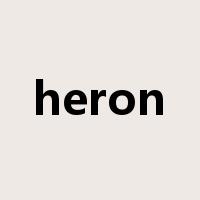 heron是什么意思