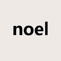 noel是什么意思
