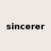 sincerer是什么意思