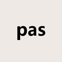 pas是什么意思