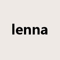 lenna是什么意思