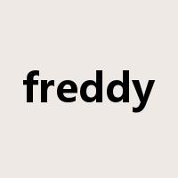 freddy是什么意思
