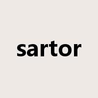 sartor是什么意思
