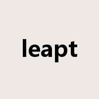 leapt是什么意思
