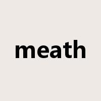 meath是什么意思