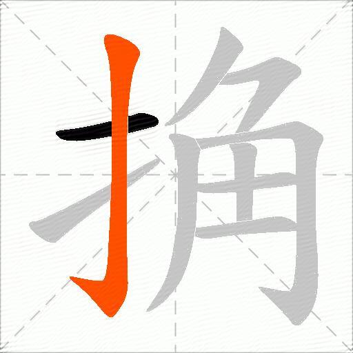 捔