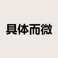 具体而微是什么意思