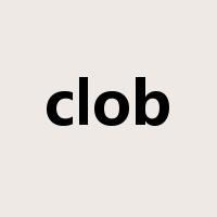 clob是什么意思