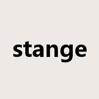 stange是什么意思