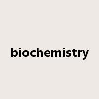 biochemistry是什么意思