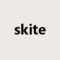 skite是什么意思
