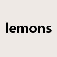 lemons是什么意思