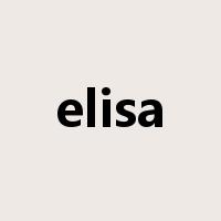 elisa是什么意思
