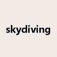 skydiving是什么意思