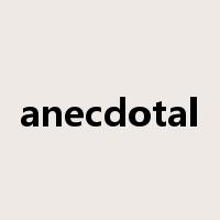 anecdotal是什么意思