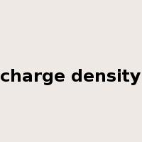 charge density是什么意思