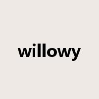 willowy是什么意思