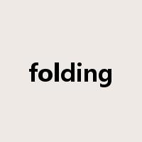 folding是什么意思