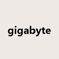 gigabyte是什么意思