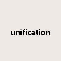 unification是什么意思